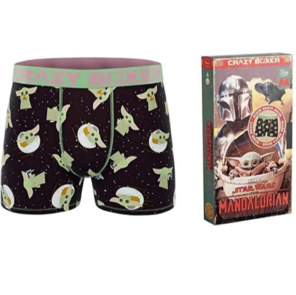 CRAZY BOXER STAR WARS' THE MANDALORIAN BOXER BRIEFS SIZE L
